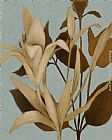 Foliage on Teal II by Lanie Loreth